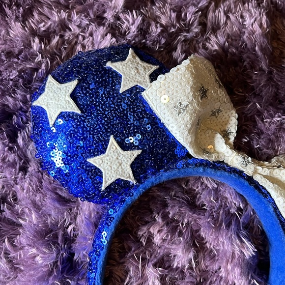 Sequin Sorcerer Mickey Mouse ears - Picture 3 of 4